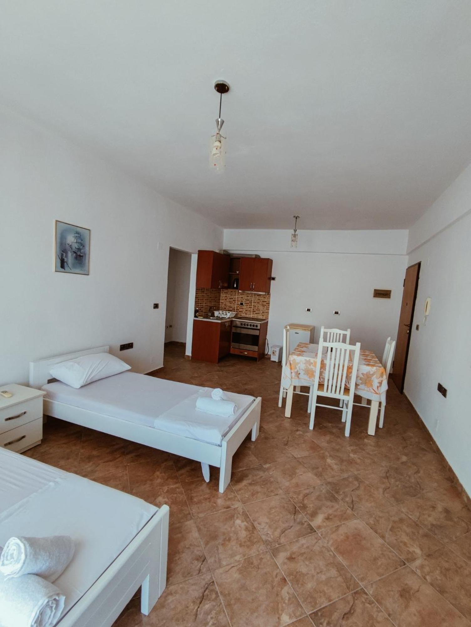 El Rio Apartments Sarandë Kamer foto